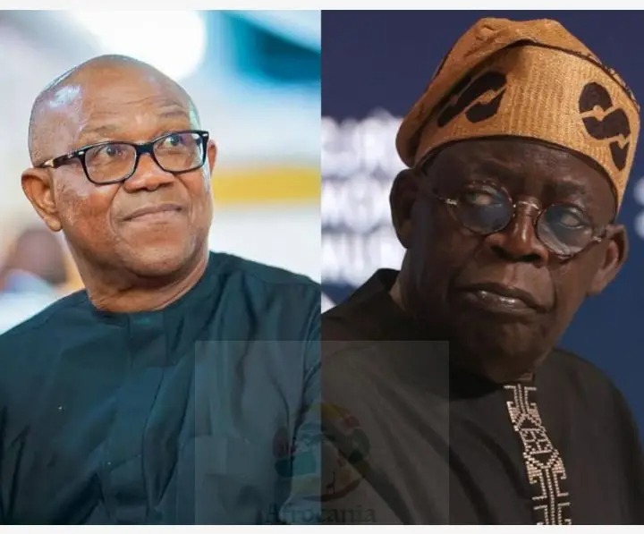 Tinubu and Peter obi