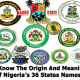 Nigeria's 36 States