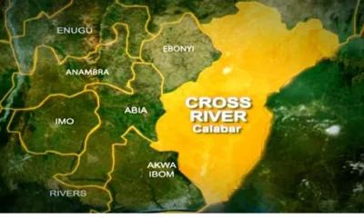 Cross River State map